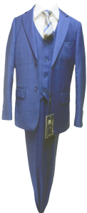 BOYS 5PC. SUIT (NEW BLUE) 2121216